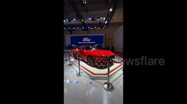 Indonesia: Mustang car on exhibition in Indonwsia