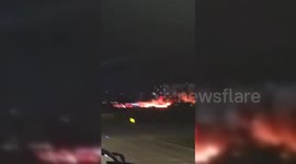 Türkiye: Azimuth Airlines Sukhoi Superjet Suffers Engine Fire During Landing in Antalya