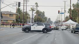 US, Los Angeles: Winnetka One Killed in Pursuit Crash