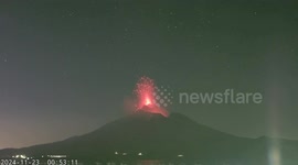 Japan: Sakurajima Spews 2,300m Smoke in 37th Eruption of the Year