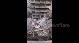 Lebanon: Massive destruction in Al-Basta following Israeli raids this morning
