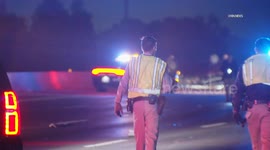 US, Los Angeles: Valley Glen Fatal Crash On 170 Freeway
