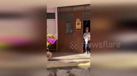 Spain: Aragon Emergency Team Surprises New Mother Aylen with Gift for Baby Lucas in Catarroja