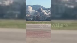 Lebanon: Israeli Warplanes Bomb Residential Buildings in Southern Beirut Suburb