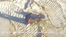 Explosives Located in the Jabaliya Area by Troops of the 162nd Division