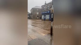 Heavy rain from Storm Bert causes flooding in Lancashire