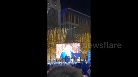 France: Champs-Élysées Illuminated With Christmas Lights