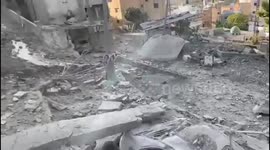 Lebanon: Massive destruction in Ein Baal town after Israeli raid