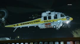 US, Los Angeles: Lancaster Child Airlifted After Domestic Violence Incident