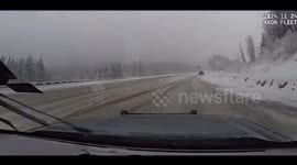 US: Black Pickup Spins Out in King County Amid Trooper’s Safety Plea