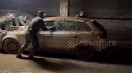 Spain: Legion Brigade Forces Work Relentlessly to Clear Flooded Subterranean Parking in Paiporta
