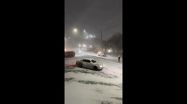 Transport collapse in Petropavlovsk-Kamchatskiy due to icy conditions