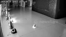 Robot leads mass strike as he rouses 'colleagues' to leave work