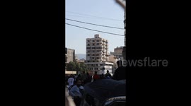Lebanon: Israeli air strike targets a commercial and residential building in Beirut