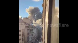 Lebanon: Video of Israeli raids on the Chiyah area