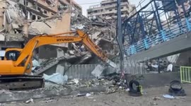 Lebanon: Beginning to remove traces of Israeli raids on Beirut's southern suburbs