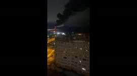 Drones attack oil depot, strikes cause explosions and fire