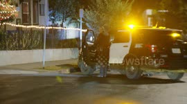 US, Los Angeles: Boyle Heights Shots Fired Within Police Perimeter