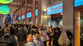 Angela Merkel hosts memoir signing at Berlin's largest bookstore