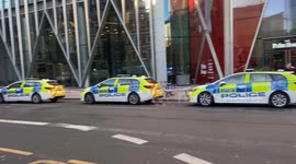 Suspected stabbing man arrested in Victoria, 10 police cars and 2 ambulances turn up to Nova Building