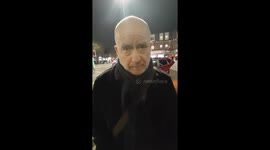 Protest against the police raid arrested six Kurds in London, UK