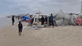 Gaza Strip: Extreme weather in Gaza worsens life of displaced people