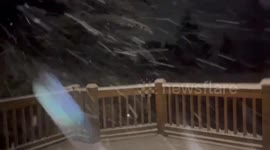 US: Thanksgiving Snow Blankets Parts Of Northeast States