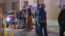 US, Los Angeles: Sun Valley Two Men Stabbed During Thanksgiving Dinner