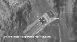 Lebanon: A short while ago, terrorist activity and movement of a Hezbollah portable rocket launcher were identified in southern Lebanon