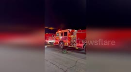 US: San Bernardino County Fire Burns 10 Acres, Crews Battle Blaze in Fontana