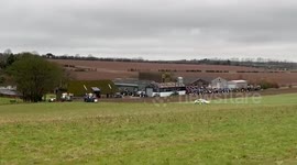UK: Farmers Stage ‘Go-Slow’ Tractor Protest In Dover Over Inheritance Tax Changes