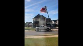 Christmas decor transformation in Birmingham, Alabama