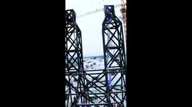 FPV tour: Harbin Ice-Snow World under construction