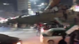 Syria: Rebels set off fireworks in Aleppo