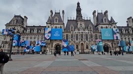 France: Hôtel de Ville ahead of Olympic Games in Paris