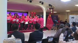 Nigerians impressed by China's historic journey at Xinhua photo exhibit
