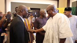 Presidential candidates sign peace pact ahead of Ghana's general elections
