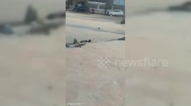 Syria: war planes targets a group of militants near Aleppo
