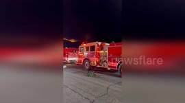 Wildfire scorches 10 acres in San Bernardino County