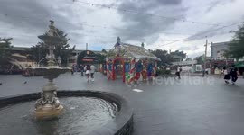 Christmas display in Strathfield, Sydney, Australia