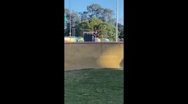 Kid's scooter fall in Sydney, Australia