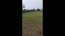 Motorcycle race ends in a fall and laughter after a failed ramping in Sumbawa, Indonesia