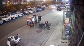 Wind moves unmanned tricycle in China