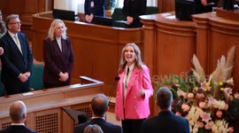 Denmark: New parliamentary year in Copenhagen, Denmark