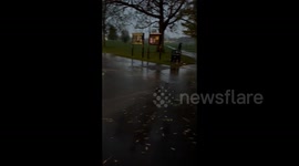 UK: Storm Conall brings flooding to London