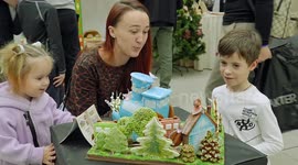 Gingerbread festival held in St. Petersburg, Russia