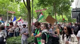 Australia: People Support Palestine with Weekly Marches in Melbourne