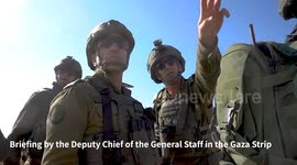 Gaza: Deputy Chief of the General Staff Visits Troops in Gaza