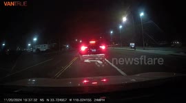 Baseball bat attack captured on dash cam in Huntington Beach, California