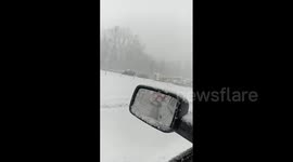 US: Pileup Involving 17 Vehicles Shuts Down I-94 In Southwest Michigan